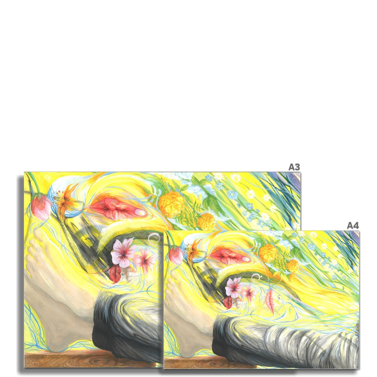 Vee My Sunshine - Divine Art Print