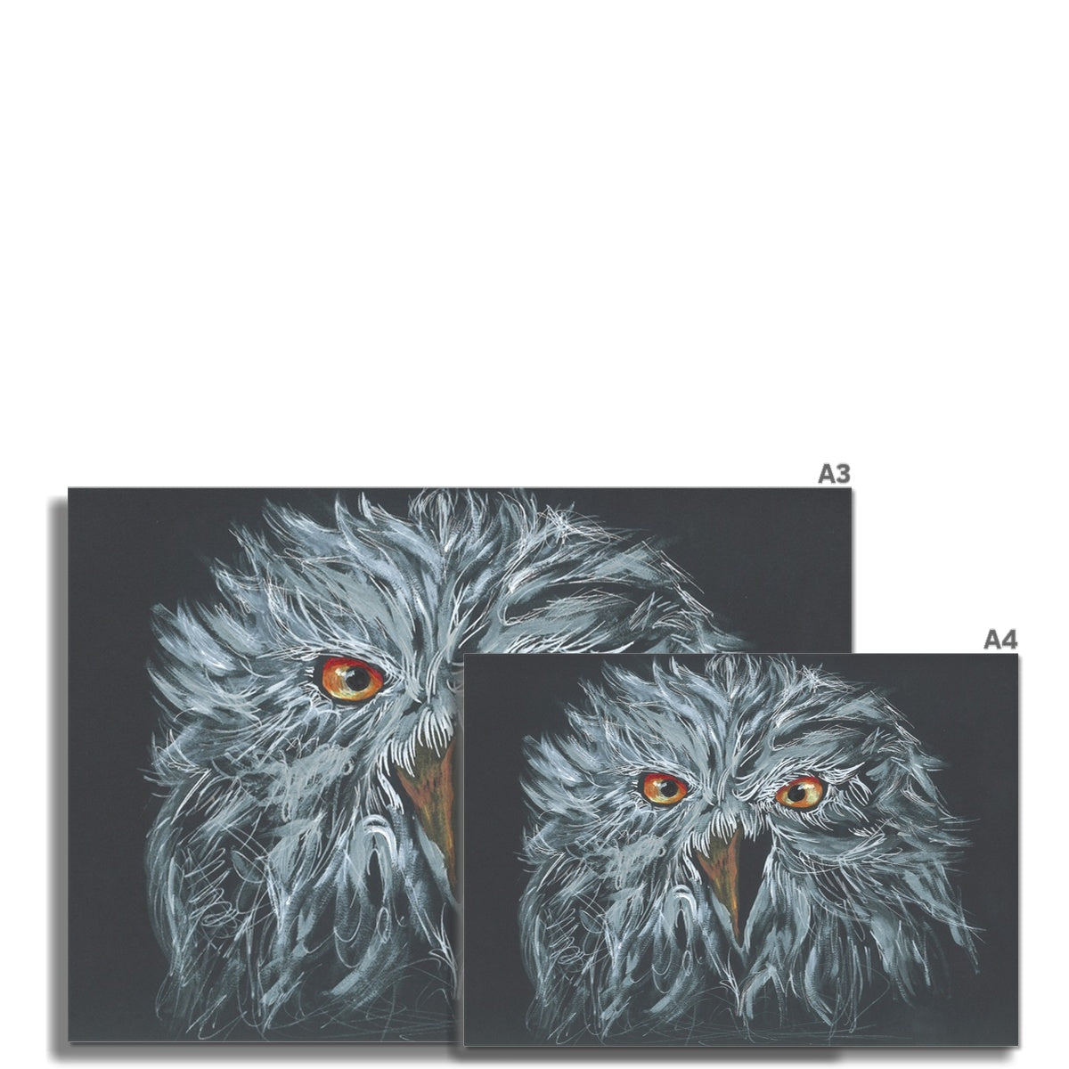 Fear Not, the dark - Divine Art Print