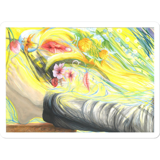 Vee My Sunshine Sticker